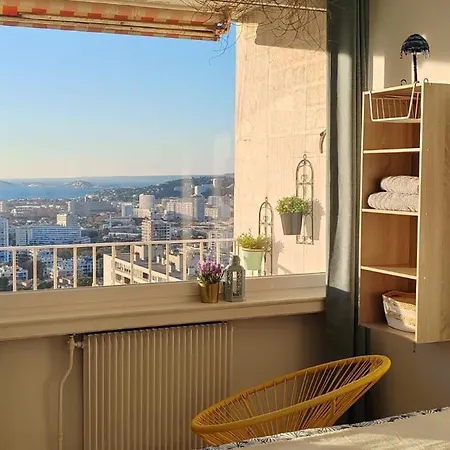 Ideal Sea View, Near Calanques &velodrome -parking Apartment *